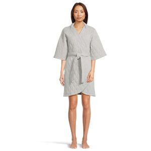 7578 Women's Zellwood Quilted Wrap, Grey Heather, X-large